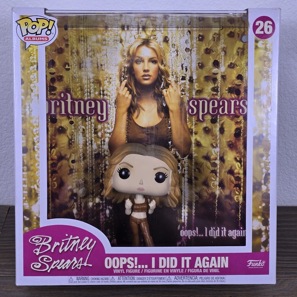 Funko Pop! Album Cover with Case: Oops!... I Did It Again! - Walmart (Exclusive)